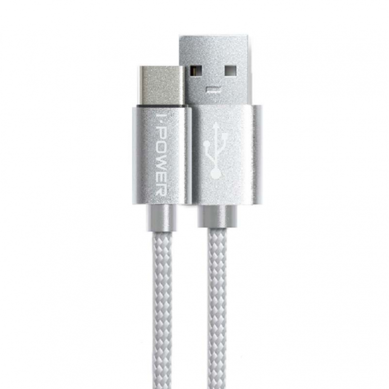 10FT 2A WHITE TYPE C USB CABLE