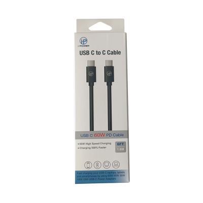 6FT 60W USB C to C CABLE 