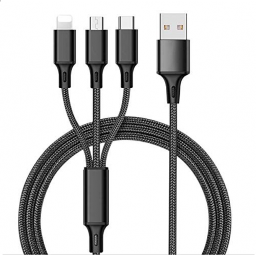 3 in 1 to USB Cable 4FT
