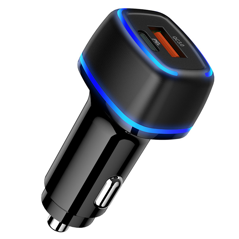 38W A+C Car Charger for display