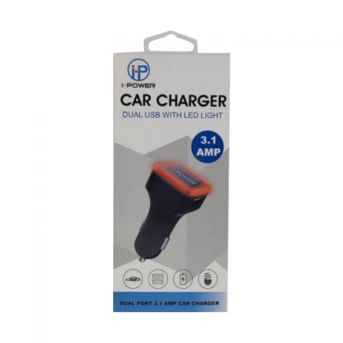 Red Light 3.1A Car Charger 