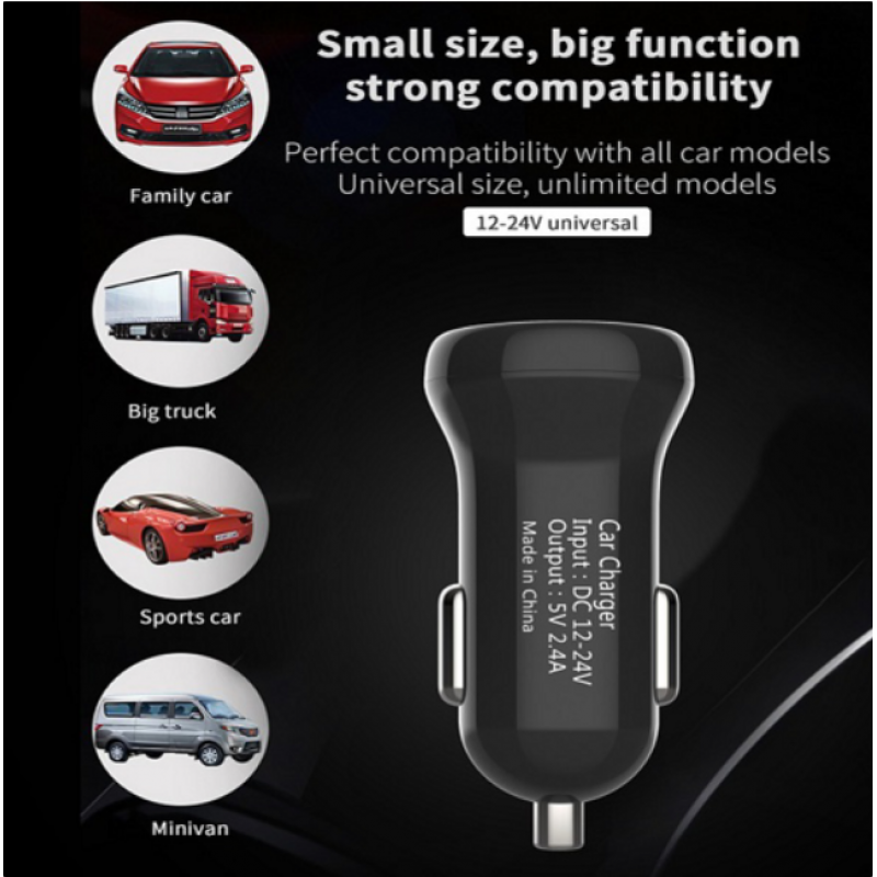 2.4A TYPE C CHARGER COMBO 