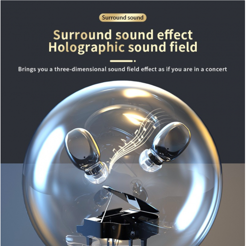 TWS Surround Sound True Wireless Headset