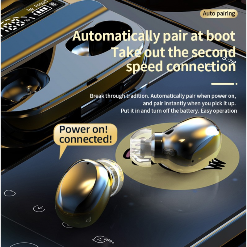 TWS Surround Sound True Wireless Headset 